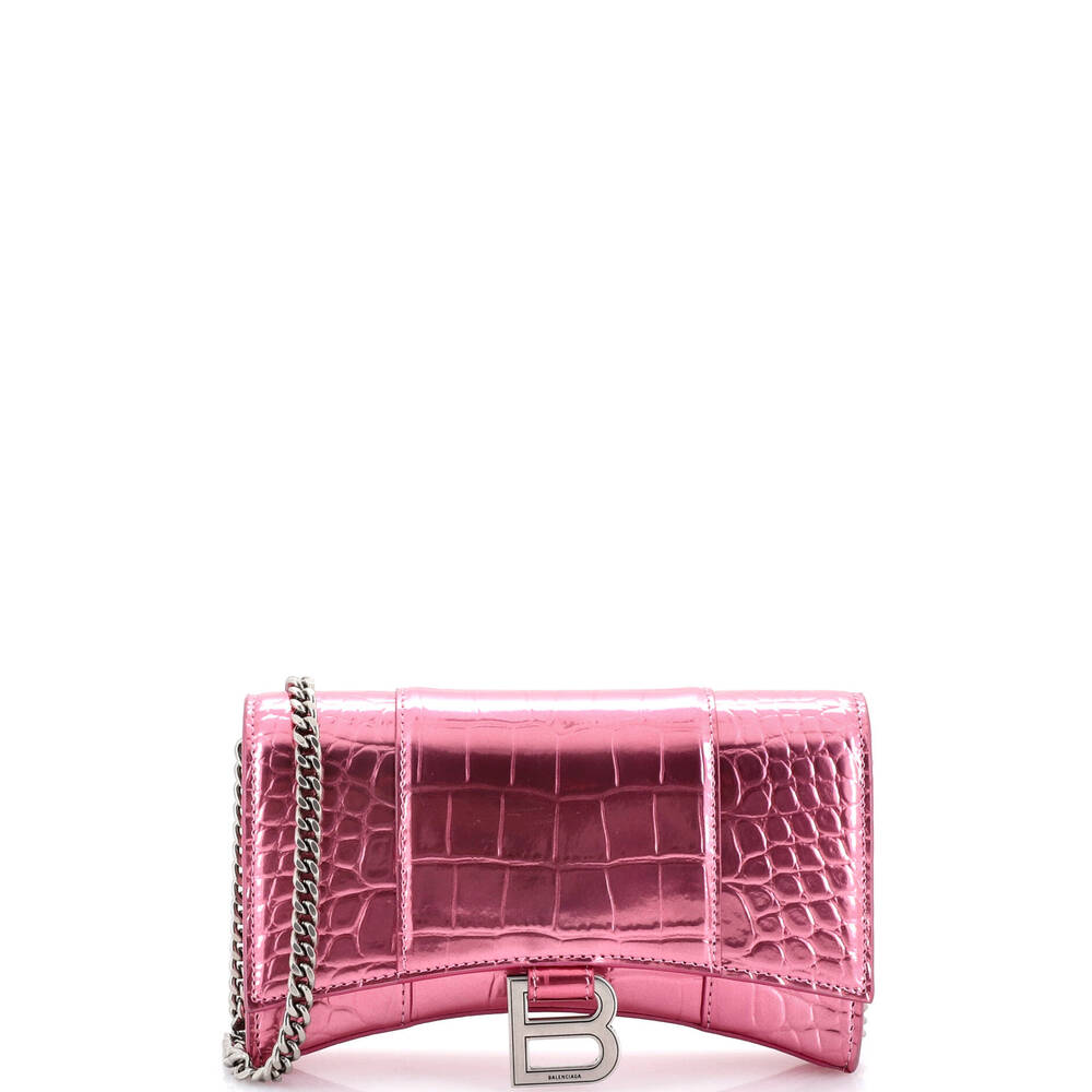 Balenciaga Hourglass Chain Wallet #258579B10B